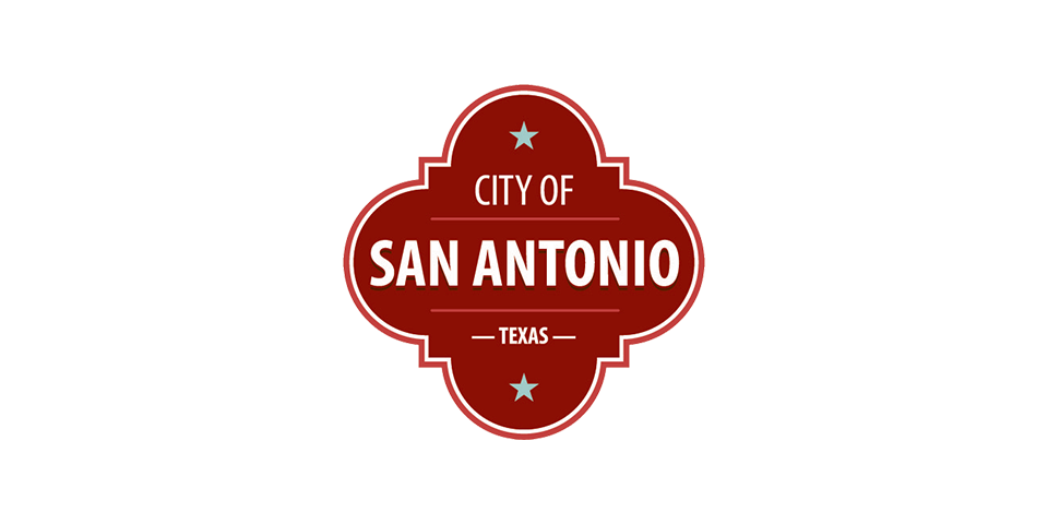 Logo of the City of San Antonio, a supporter of online courses for seniors