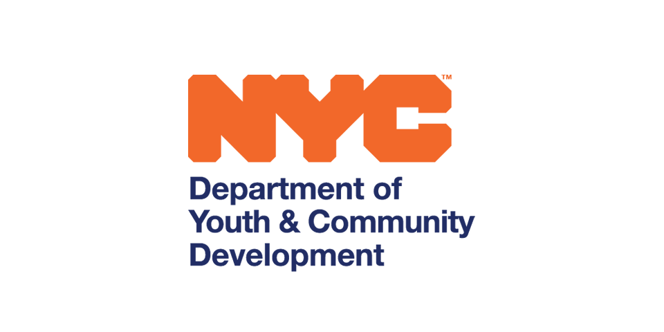 Logo of NYC DYCD, a supporter of online courses for seniors