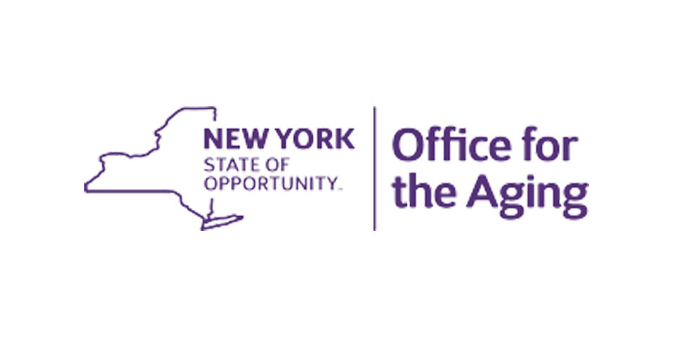 Logo of Logo of NYS Office for the Aging, a supporter of online courses for seniors