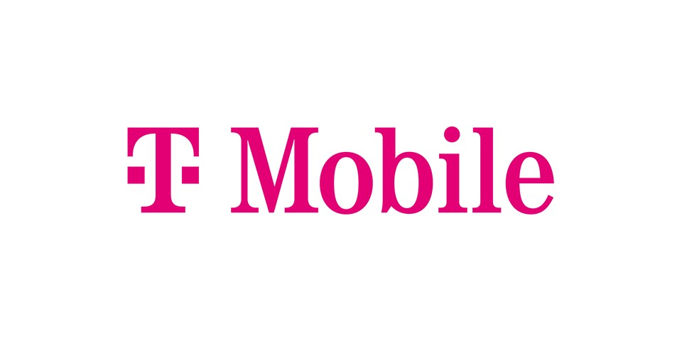 Logo of T-Mobile, a supporter of exercise classes and technology courses for seniors